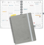 POPRUN 2026 Planner with Hourly Schedule, Vertical Layout by POPRUN