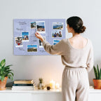 Comix Magnetic Dry Erase Board, 6 Pack, 11.8 x 11.8 Inches, Modular Whiteboard - Image 5