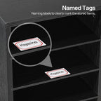 HOOBRO Wooden Literature Organizer, 36-Slot Mail Sorters, Removable Classroom - Image 7