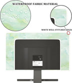 Baocicco Sage Green Marble Waterproof TV Dust Cover 65 Inch Anti-Static - Image 3