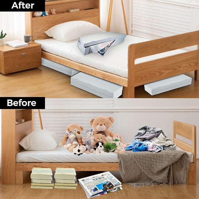 Lineco, Under Bed Storage Bins, Large Capacity Box - Image 4