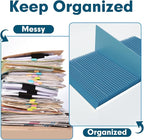 Two Pocket Folders, PANDRI 30 Pack 2 Pocket Folders, Letter Size Paper File - Image 3