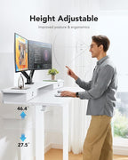 HUANUO 55″ x 26″ Electric Standing Desk - Image 6
