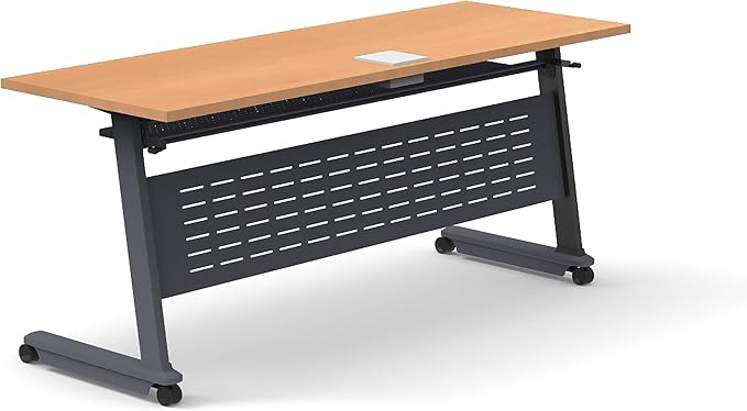 Tables Training Meeting Seminar Classroom Model 2558 15pc Beech Folding - Image 5