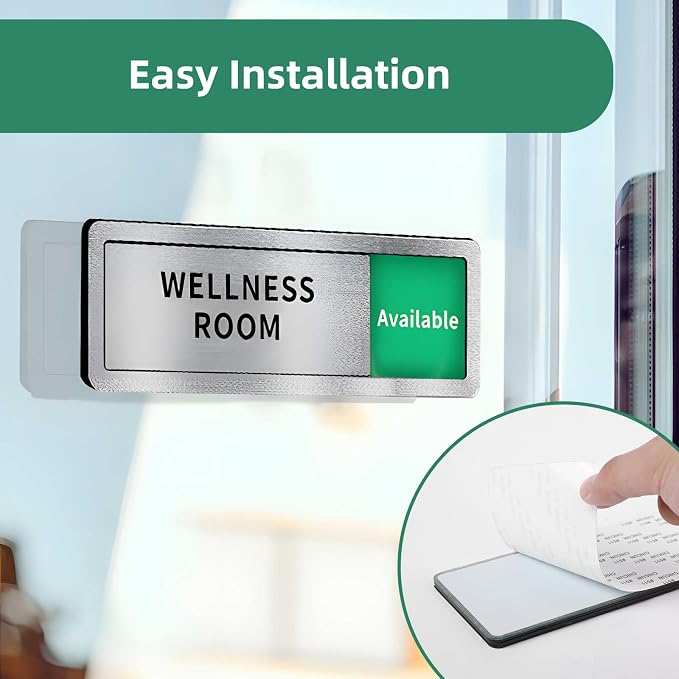 WeddingSteps Office Sign for Door Conference Room Sliding Door Signs In - Image 5