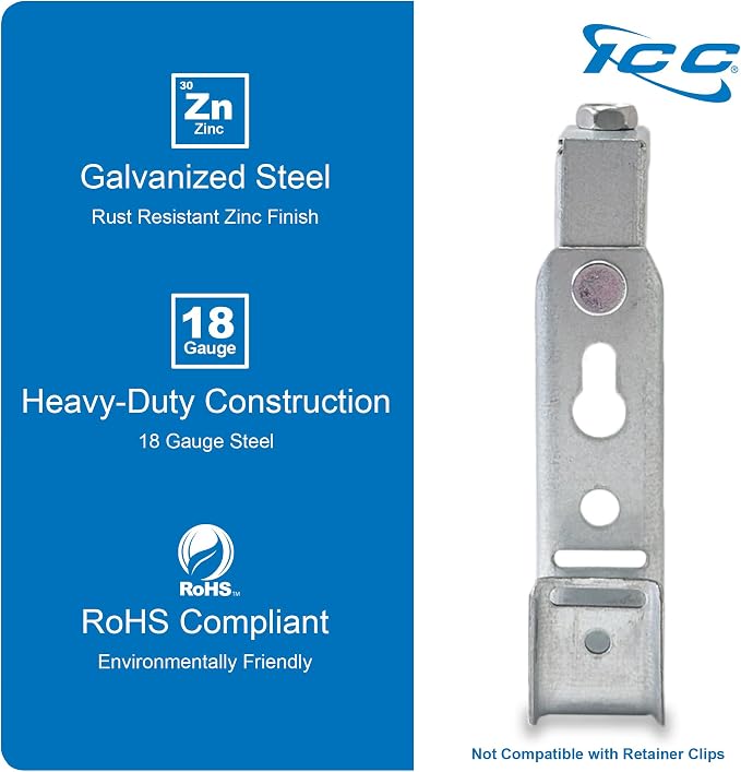 ICC Beam Clamp J Hook 3/4” Without Retainer Clip - Image 5