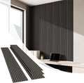 Olanglab Wood Slat Wall Panels 4 Pack, Wooden Acoustic Wall Panels, 94.5"x12.6" by Olanglab