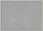 Amanti Art Silver Framed Magnetic Board 22x30 Medium Vision Board by AmantiArt