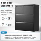 Pataku Metal Lateral File Cabinet - Image 9