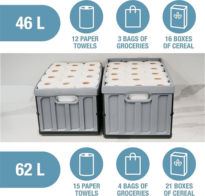 CleverMade Collapsible Storage Bins - Image 7