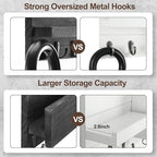 Lwenki Mail Organizer for Wall Mount – Key Holder - Image 3