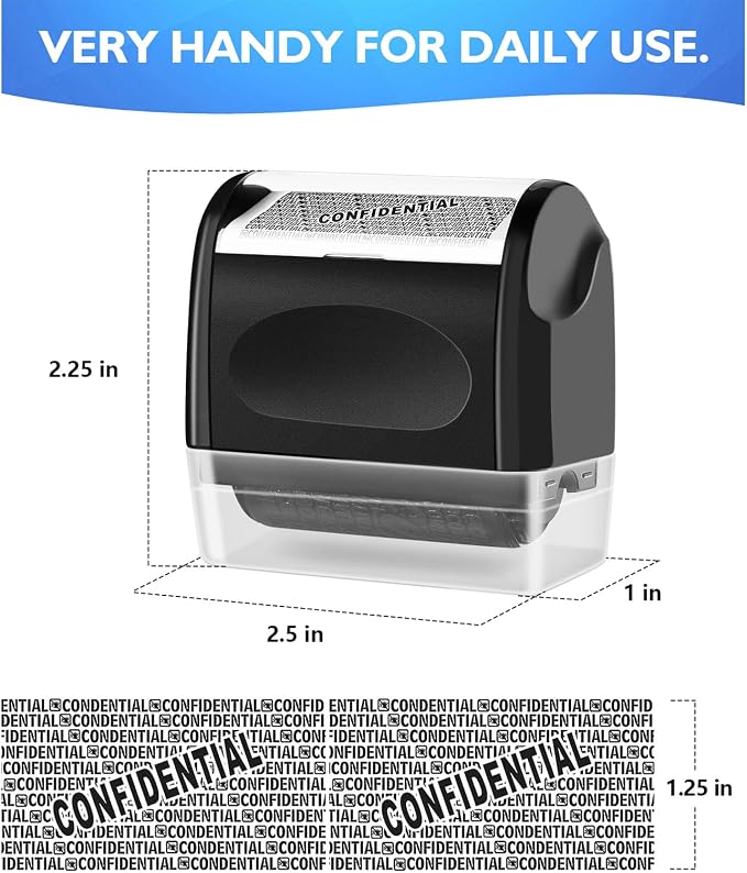 Identity Theft Protection Roller Stamp - Image 4