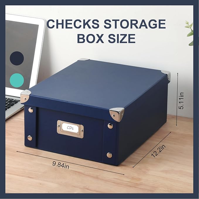 DLUGOPIS Checks Storage Box - Image 2