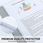 Sheet Protectors, HERKKA 600 Pack Upgrade Clear Plastic Page Protectors Sheet - Image 6