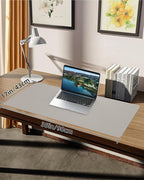 Leather Desk Pad Protector, Large Mouse pad, Office Desk mat, Laptop Mat - Image 7