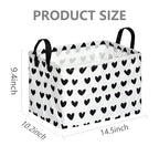 FUULOXE Rectangular Valentines Basket Storage Bin - Image 2