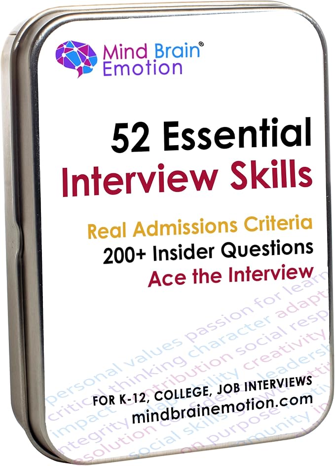 Mind Brain Emotion 52 Essential Interview Skills: Prep by MindBrainEmotion