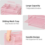 Marbrasse 5-Tier Letter Tray Paper Organizer - Image 3