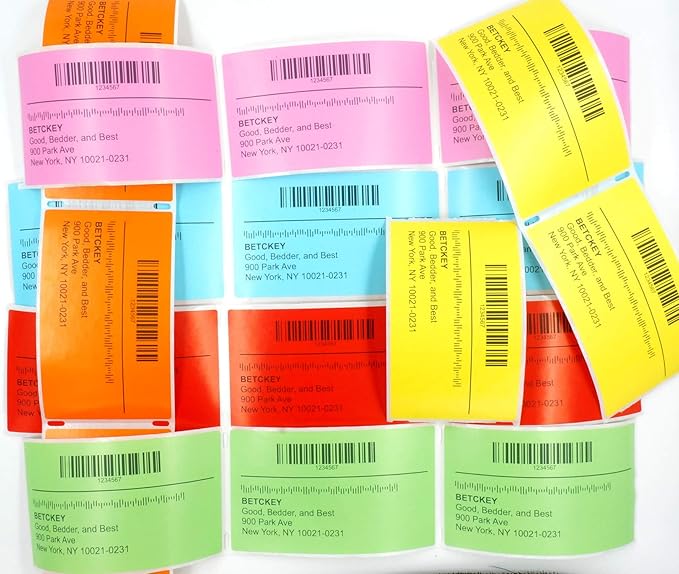 BETCKEY - 2.25" x 1" File Folder & Multipurpose Labels Compatible - Image 4