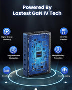 200W USB C Charger Block, GaN IV Charging Station 8 Ports, QC4.0 Fast Charging - Image 5