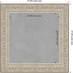 Amanti Art Silver Framed Magnetic Board 27x27 Medium Vision Board - Image 2
