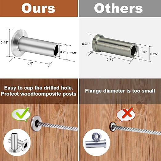 BLIKA 20 Pack Stainless Steel Protector Sleeves - Image 4