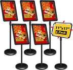 INNOVSIGN 6Pack Adjustable Pedestal Sign Holder by INNOVSIGN
