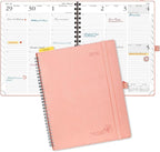 POPRUN 2026 Planner with Hourly Schedule, Vertical Layout by POPRUN