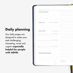BestSelf 13-Week Self Journal & Goal Planner – Undated Daily ADHD-Friendly - Image 4