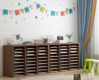 PAG Mail Sorter Organizer, Wood Literature Organizer, Student Mailbox - Image 6