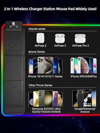 XXL Mouse Pad with Phone Holder - Image 3