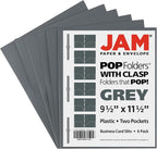 JAM PAPER Plastic Color POP Folders - Image 6