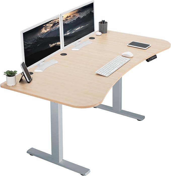 VIVO Electric 63 x 32 in Standing Desk, Memory Height Adjustment, 1B Series by VIVO