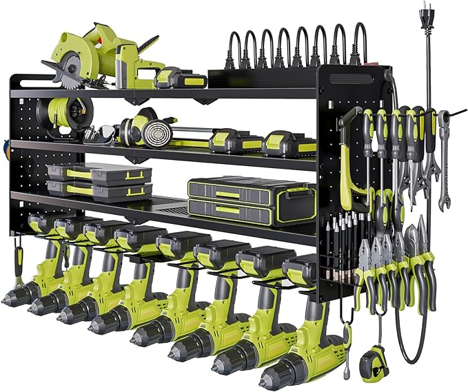 NattyDot Power Tool Organizer Wall Mount by NattyDot
