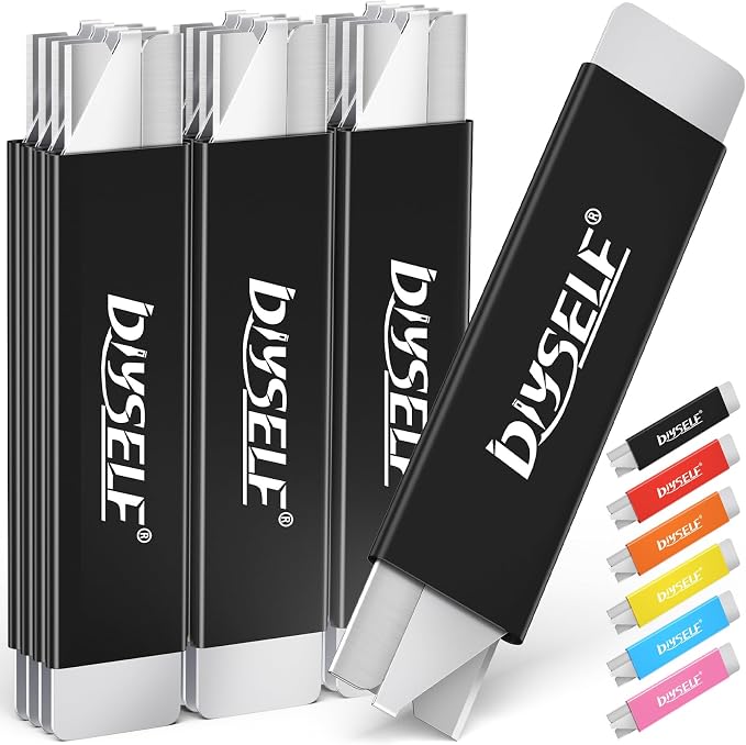 DIYSELF Box Cutters, 12 Pack Utility Knife All Metal Construction, Box Cutter by DIYSELF