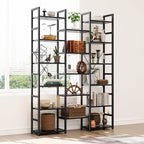 NUMENN 6-Tier Bookshelf Triple Column Bookcase - Image 3