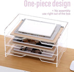 SANRUI Acrylic Paper Organizer Letter Tray - Image 7