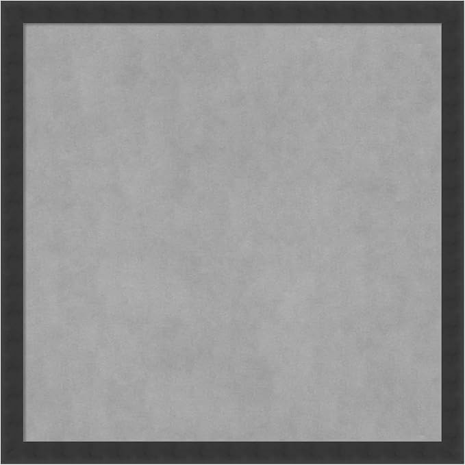 Amanti Art Black Framed Magnetic Board 26x26 Medium Vision Board by AmantiArt
