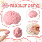 Gilprop 24 Pcs Brain Shaped Erasers Bulk, 1 Inch Mini Halloween Erasers - Image 3