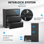 Pataku Metal Lateral File Cabinet - Image 5