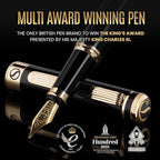 Scriveiner Personalized Black Fountain Pen - Image 6