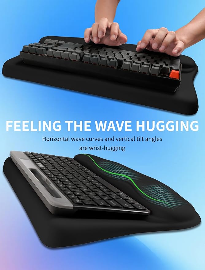 KUOSGM Ergonomic Wave Wrist Rest - Image 4