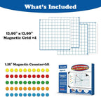 Aizweb Giant Magnetic XY Coordinate Dry Erase Grid, Magnetic Whiteboard - Image 7