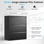 Pataku Metal Lateral File Cabinet - Image 3