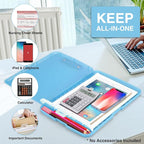 Sooez Glitter Clipboard with Storage, High Capacity Clip Boards 8.5x11 with Pen - Image 4