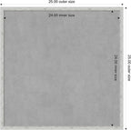 Amanti Art Silver Framed Magnetic Board 25x25 Medium Vision Board - Image 4