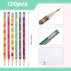 TecUnite 120 Pcs HB Pencils Unsharpened Pencils - Image 3