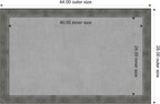 Amanti Art Silver Framed Magnetic Board 28x44 Large Vision Board - Image 3