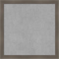 Amanti Art Grey Framed Magnetic Board 22x22 Medium Vision Board by AmantiArt