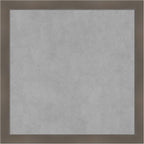 Amanti Art Grey Framed Magnetic Board 22x22 Medium Vision Board by AmantiArt